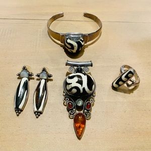 Sajen 925 Sterling silver set